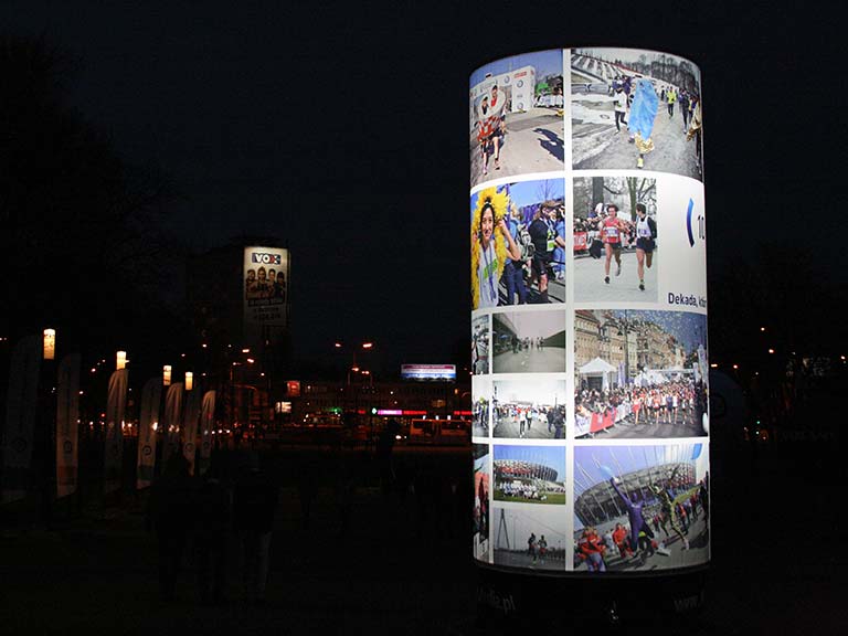 Promocja PZU Maratonu Warszawskiego z wykorzystaniem ToweraD